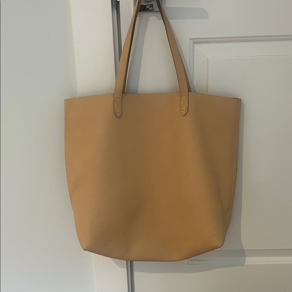 Madewell Tan Leather Tote